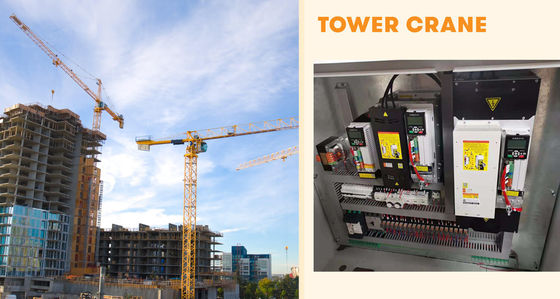 Καλή τιμή INOMAX AC VFD Drive με λειτουργία αντι-ολίσθησης για ανύψωση γερανού σε απευθείας σύνδεση